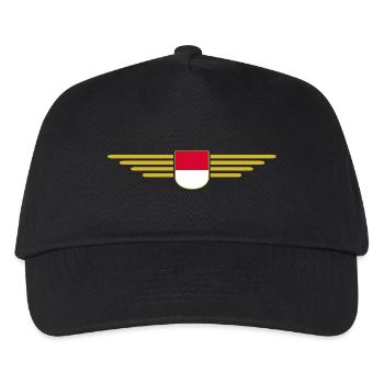 Monaco Design – Le style pour les fans de la Principauté - Casquette de baseball Enfant - noir - Devant