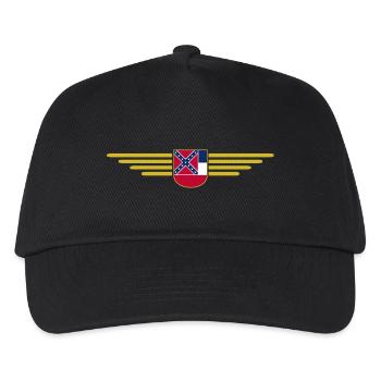Mississippi Fan T-Shirt – Parfait pour les fans ! - Casquette de baseball Enfant - noir - Devant