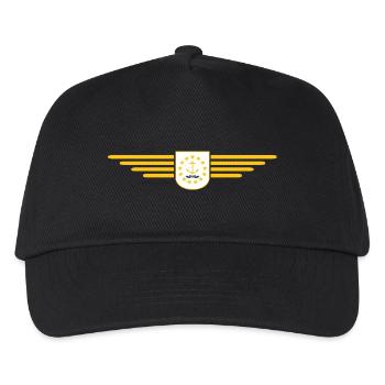 Rhode Island Fan T-Shirt – Stylisch & Einzigartig - Kinder Basecap - Schwarz - Vorne