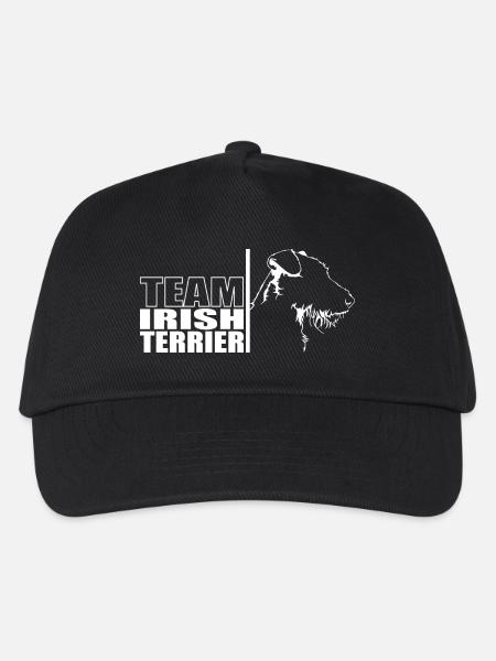 TEAM Irish Terrier Hunde Hund Wilsigns - Kinder Basecap - Schwarz