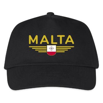 T-shirt Malte – Pour les fans de l’île - Casquette de baseball Enfant - noir - Devant