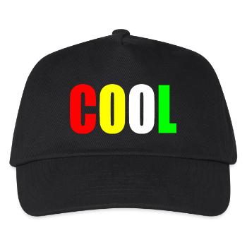 Cool - Kinder Basecap - Schwarz - Vorne