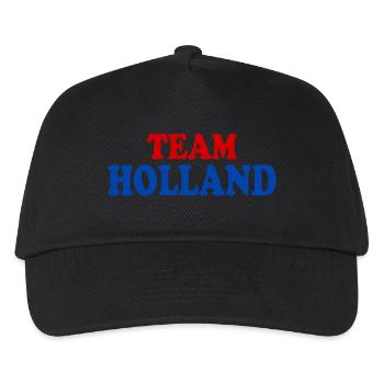 Team holland - Casquette de baseball Enfant - noir - Devant