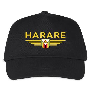 Harare T-Shirt for Zimbabwe Fans - Kids’ Baseball Cap - black - Front