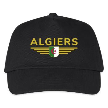 Algiers Design – Capital of Algeria - Kids’ Baseball Cap - black - Front