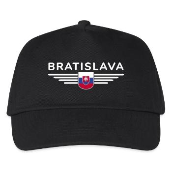 Bratislava, Slovaquie Style Design T-Shirt - Casquette de baseball Enfant - noir - Devant