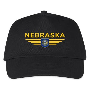 T-shirt Nebraska Fan – Parfait pour les fans ! - Casquette de baseball Enfant - noir - Devant