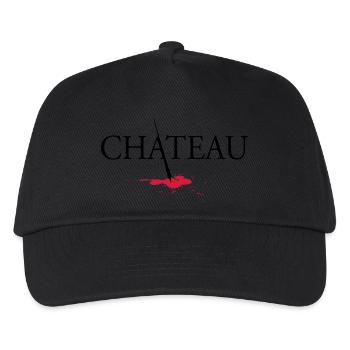 Chateau version 2 - Casquette de baseball Enfant - noir - Devant