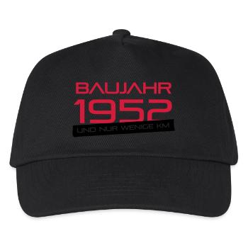 Peu km - Année 1952 - Casquette de baseball Enfant - noir - Devant