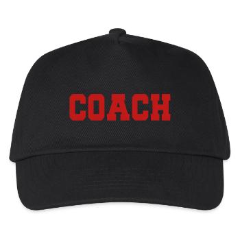 Coach / Coach: What Does The Coach Say? - Kids’ Baseball Cap - black - Front