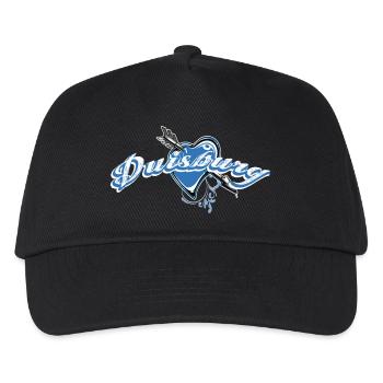 duisburg - Kinder Basecap - Schwarz - Vorne