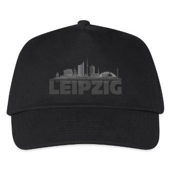 Leipzig 03 - Casquette de baseball Enfant - noir - Devant