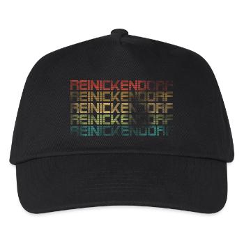 Berlin Reinickendorf - Used Look - Kinder Basecap - Schwarz - Vorne