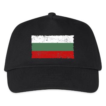 Bulgarie България drapeau used look idée de cadeau - Casquette de baseball Enfant - noir - Devant