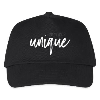 Fièrement unique - Casquette de baseball Enfant - noir - Devant