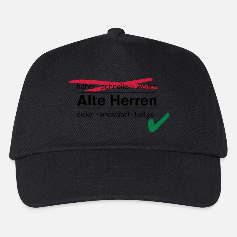 Alte Herren / AH - Kinder Basecap - Schwarz