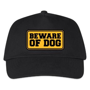 Beware Of Dog - Kids’ Baseball Cap - black - Front