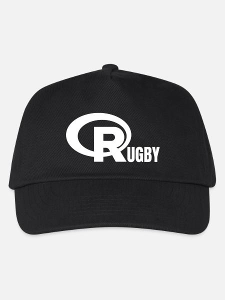 Rugby, Rugby-Sport, Rugby-Humor - Kinder Basecap - Schwarz