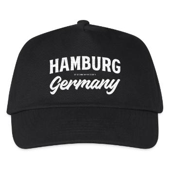 Bloc de Hambourg & Emblème d’écriture - Casquette de baseball Enfant - noir - Devant