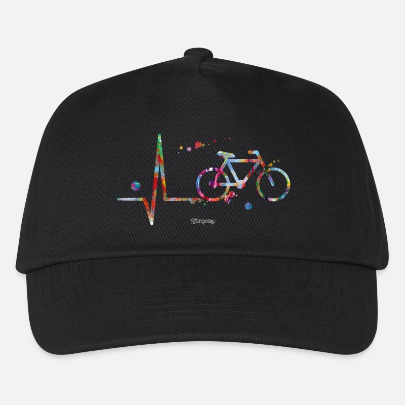 P.D. Moreno Fahrrad Liebhaber*innen - Kinder Basecap - Schwarz