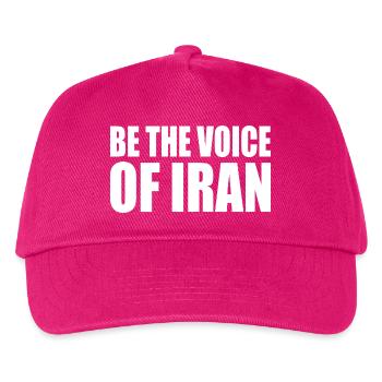 Be the voice of iran - Kids’ Baseball Cap - fuchsia - Front