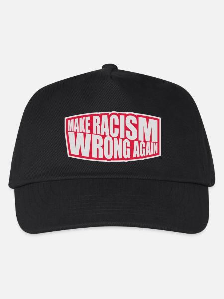 make racism wrong again - Kinder Basecap - Schwarz