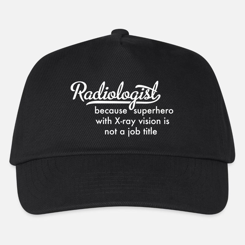 Radiologe - Kinder Basecap - Schwarz