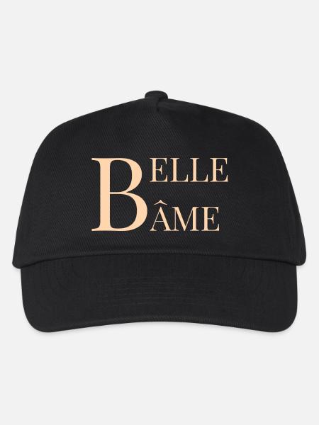 belle âme - Casquette de baseball Enfant - noir