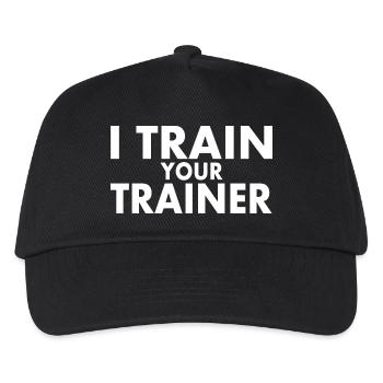 I train your trainer - Casquette de baseball Enfant - noir - Devant