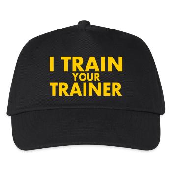 I train your trainer - Casquette de baseball Enfant - noir - Devant