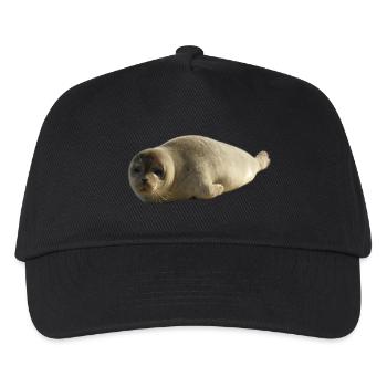 Puppy - Kids’ Baseball Cap - black - Front