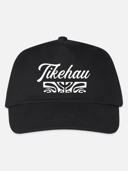 TIKEHAU (weiß) - Kinder Basecap - Schwarz