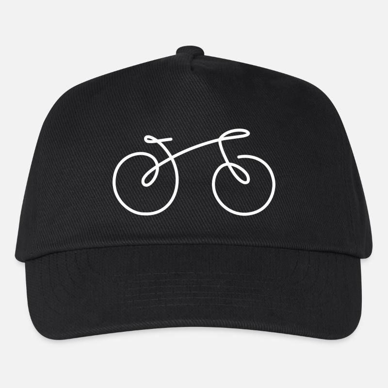 Bicyclette - Casquette de baseball Enfant - noir