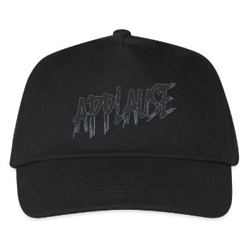 applaus - Kinder Basecap - Schwarz - Vorne