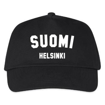 HELSINKI Suomi Finland - Kids’ Baseball Cap - black - Front