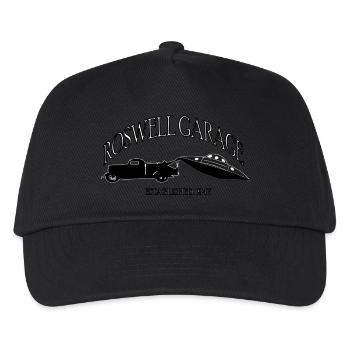 roswellGarage - Kinder Basecap - Schwarz - Vorne