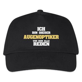 Profession : Opticien - Casquette de baseball Enfant - noir - Devant