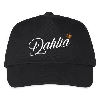 Dahlia Name für Frauen Kinder Kleinkinder - Dahlia Last - Kinder Basecap - Schwarz - Vorne
