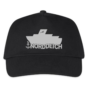 Ferry Norddeich Logo - Kids’ Baseball Cap - black - Front