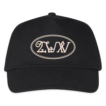 Ovales Tarot-Design - Kinder Basecap - Schwarz - Vorne