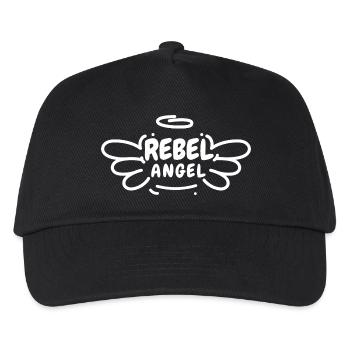 Ange rebelle - Casquette de baseball Enfant - noir - Devant