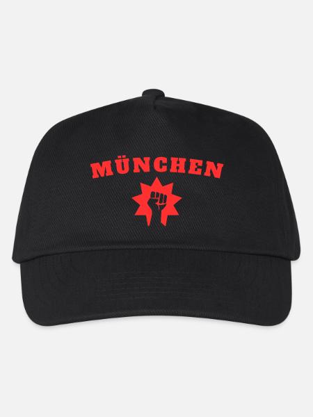 München - Kinder Basecap - Schwarz