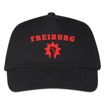 Freiburg - Kinder Basecap - Schwarz - Vorne