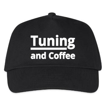 Tuning - Kinder Basecap - Schwarz - Vorne