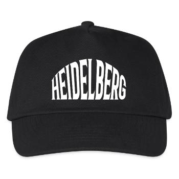 Heidelberg - Kinder Basecap - Schwarz - Vorne