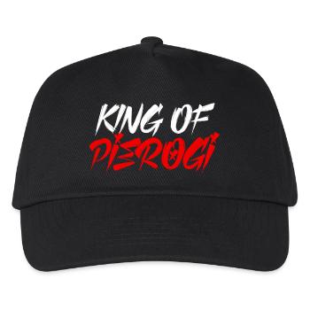 King of Pierogi - Kinder Basecap - Schwarz - Vorne