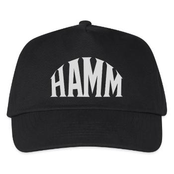 Hamm - Kinder Basecap - Schwarz - Vorne
