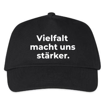 La diversité nous renforce le message Respect - Casquette de baseball Enfant - noir - Devant