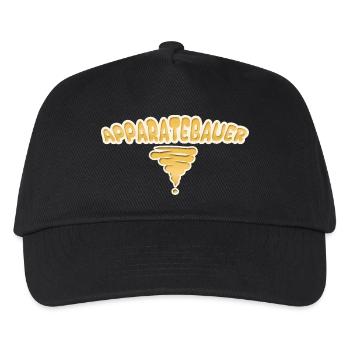 Style Apparatebauer - Kinder Basecap - Schwarz - Vorne