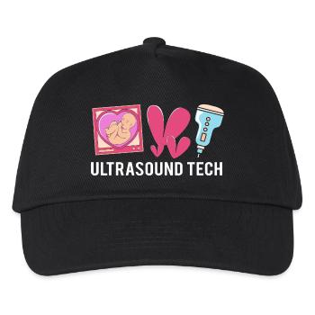 Technicien ultrasonique Technicien ultrasonore - Casquette de baseball Enfant - noir - Devant